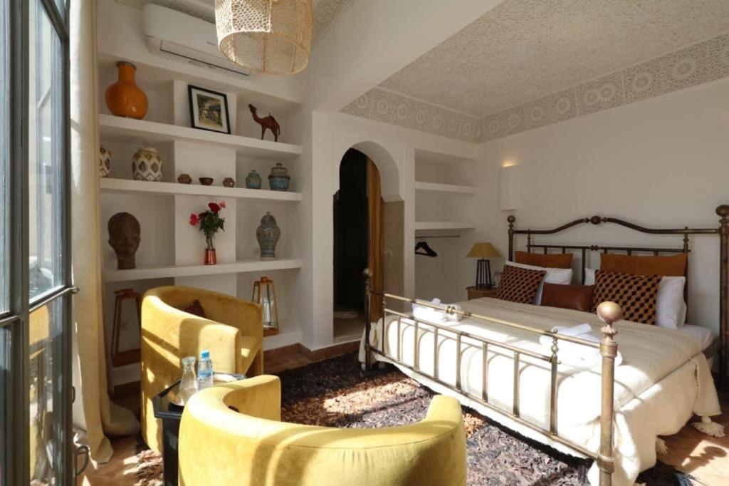 Riad103 piscine Rooftop, jacuzzi&hammam SPA Marrakesh Buitenkant foto