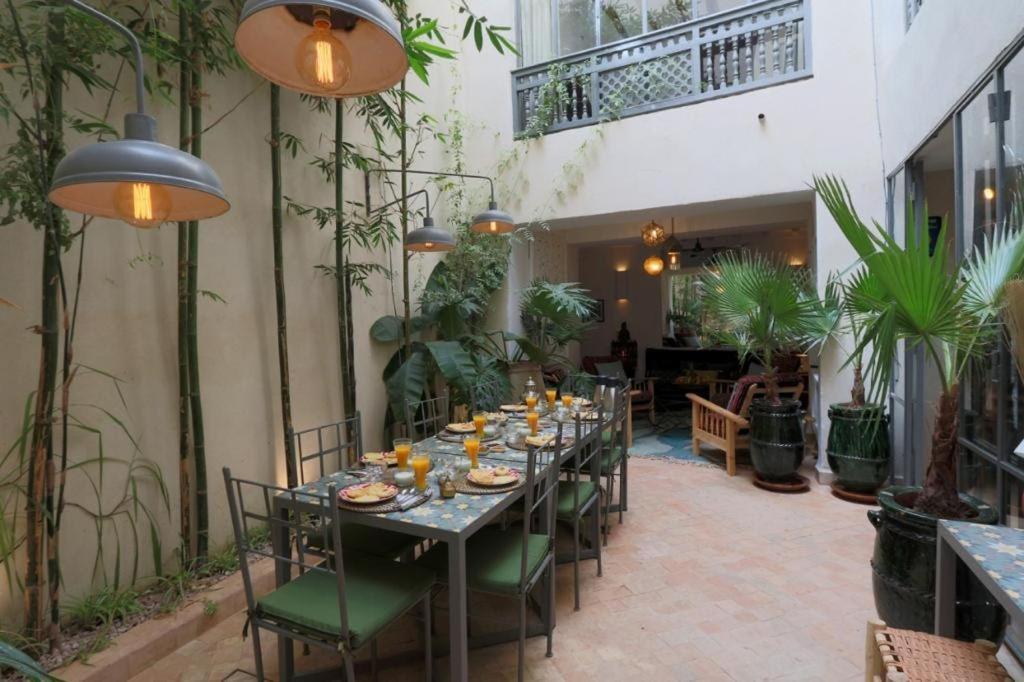 Riad103 piscine Rooftop, jacuzzi&hammam SPA Marrakesh Buitenkant foto