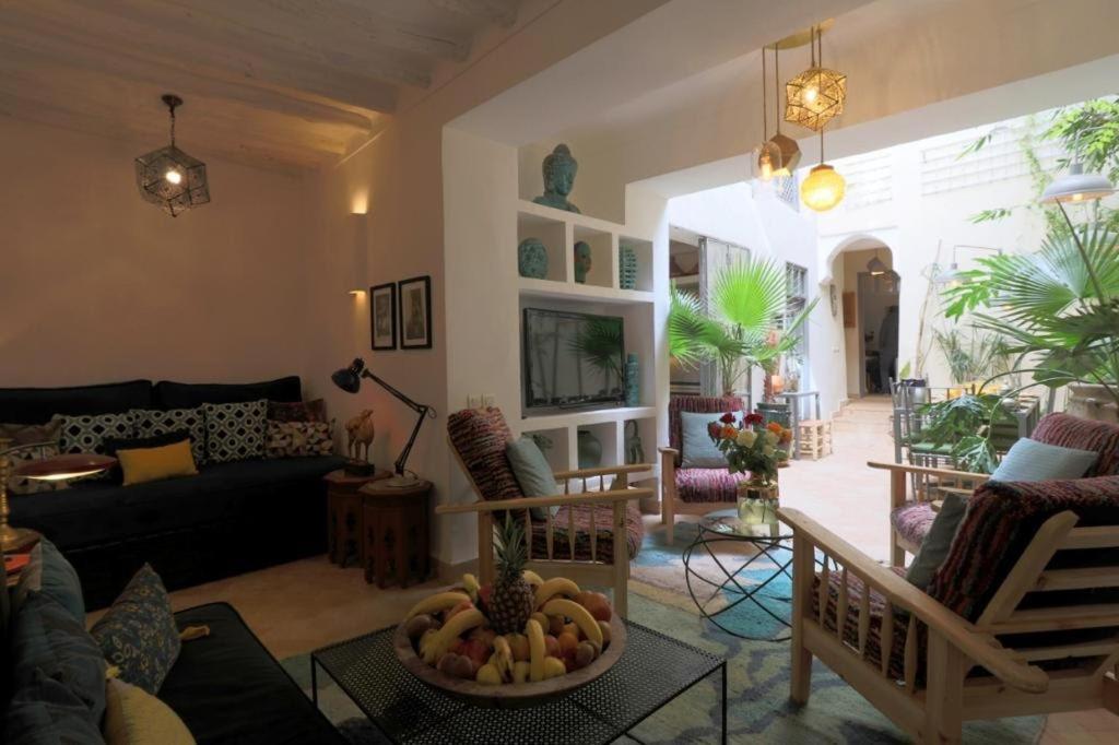 Riad103 piscine Rooftop, jacuzzi&hammam SPA Marrakesh Buitenkant foto