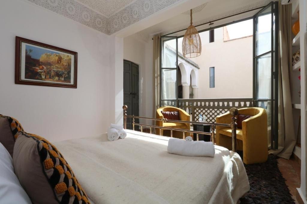 Riad103 piscine Rooftop, jacuzzi&hammam SPA Marrakesh Buitenkant foto