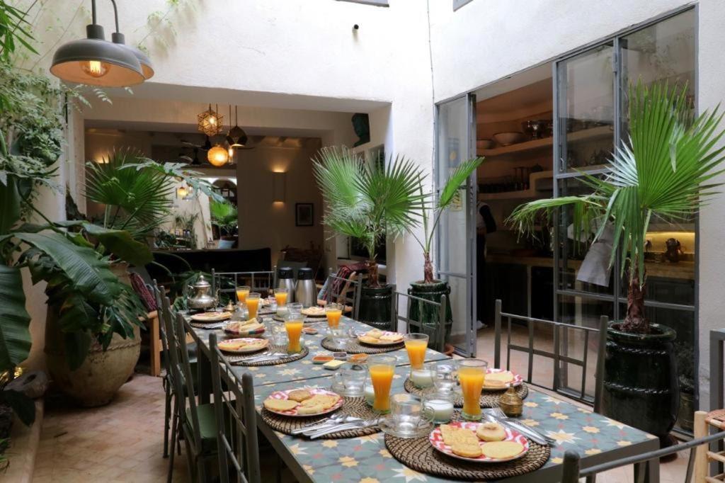 Riad103 piscine Rooftop, jacuzzi&hammam SPA Marrakesh Buitenkant foto