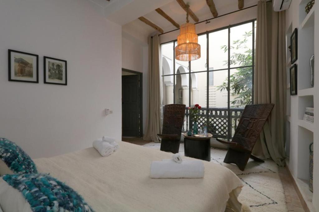 Riad103 piscine Rooftop, jacuzzi&hammam SPA Marrakesh Buitenkant foto