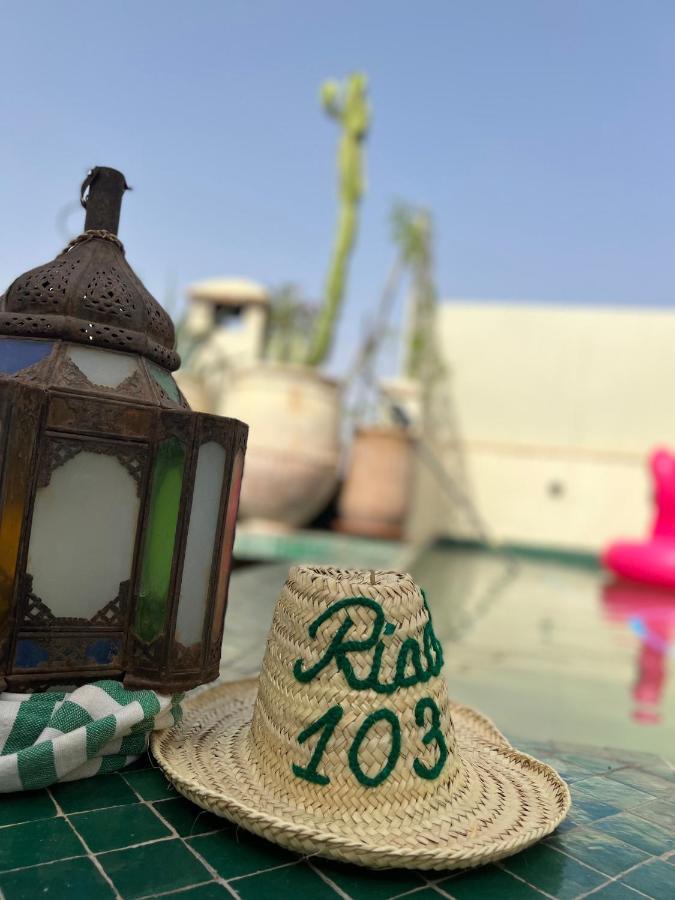 Riad103 piscine Rooftop, jacuzzi&hammam SPA Marrakesh Buitenkant foto
